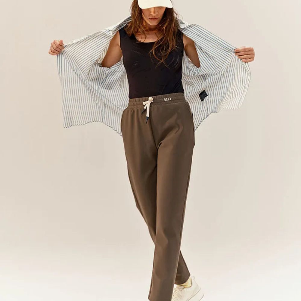 Ladies Ali Soft Technical Pants | Green Bronze