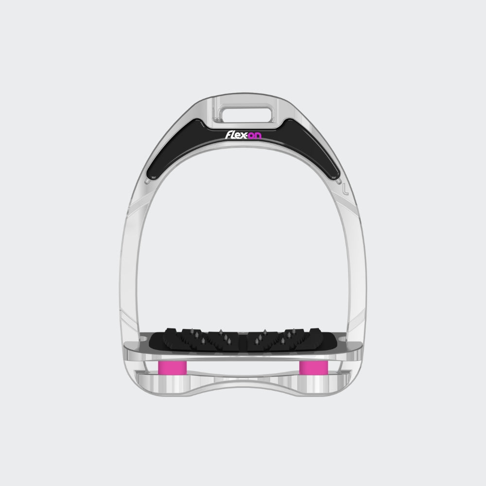 Aluminium Stirrups | Pink