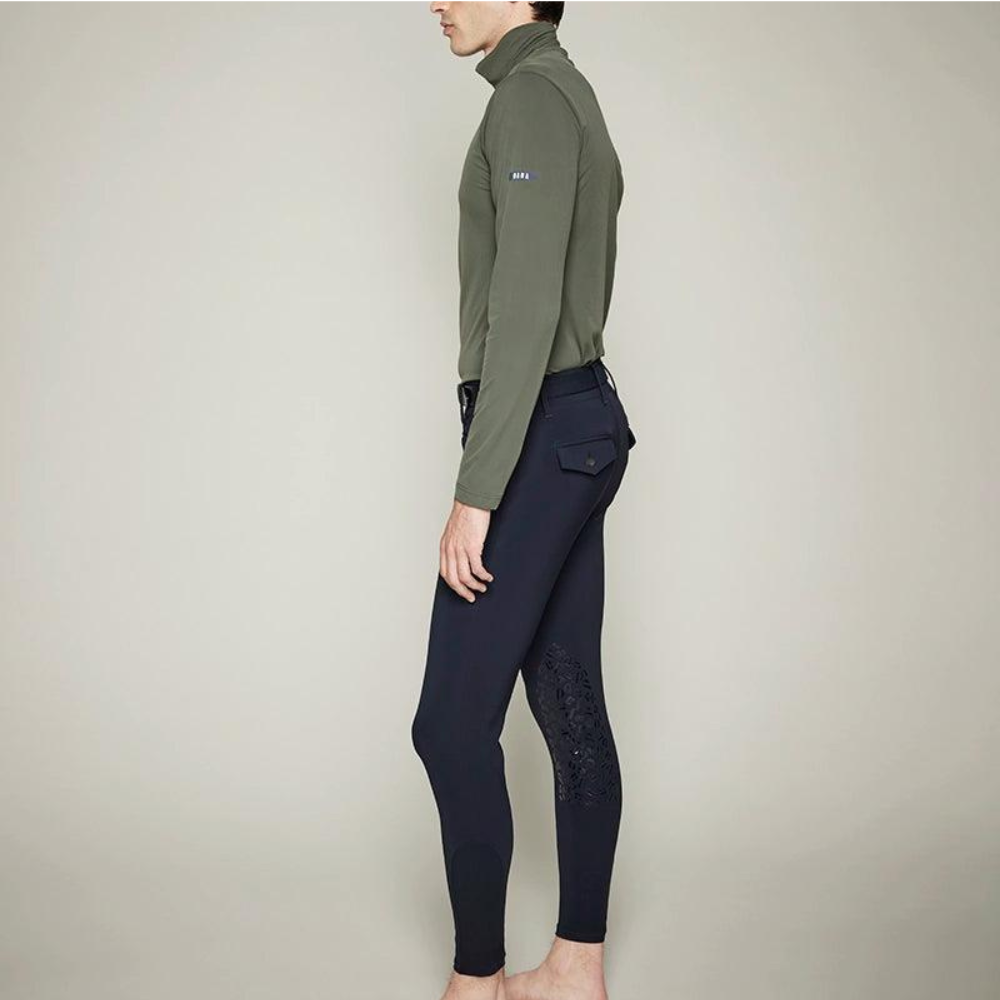 Mens Capitol Breeches | Knee Grip | Navy