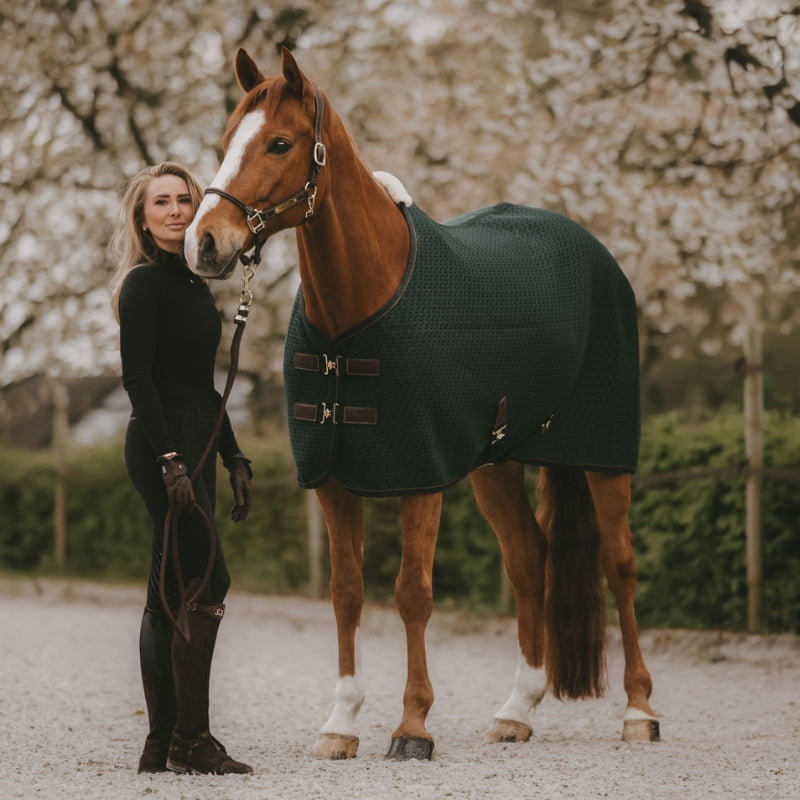 4D Spacer Cooler Rug | Pine Green