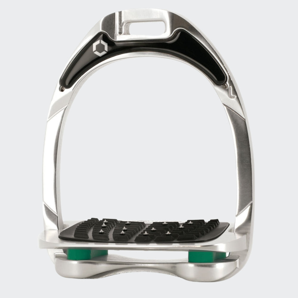Aluminium Stirrups | Irish Green