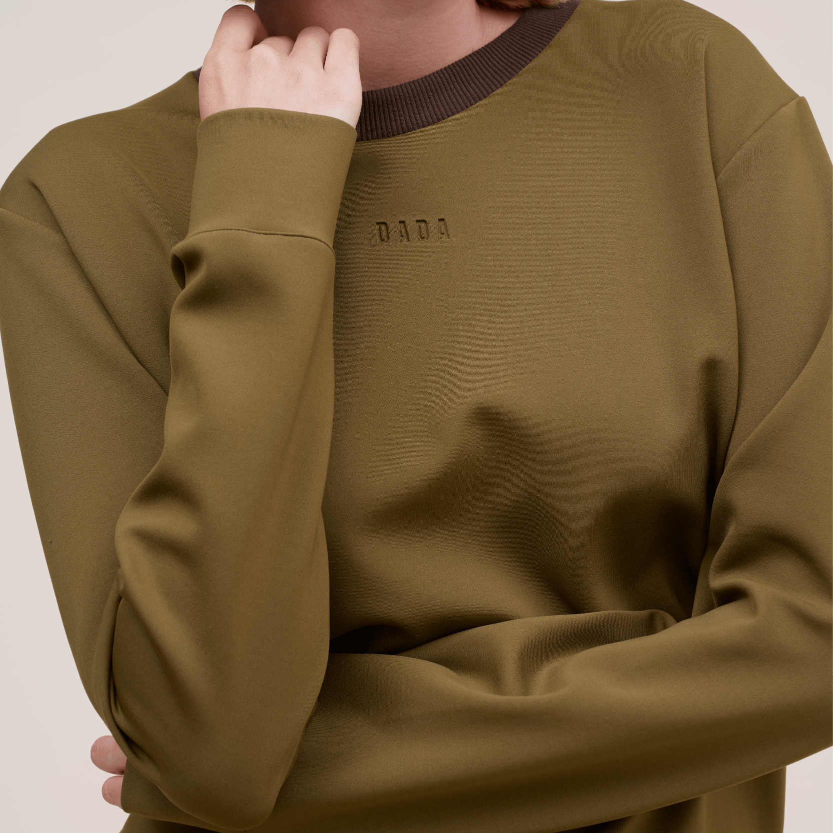 Alcazar Technical Sweater | Bronze