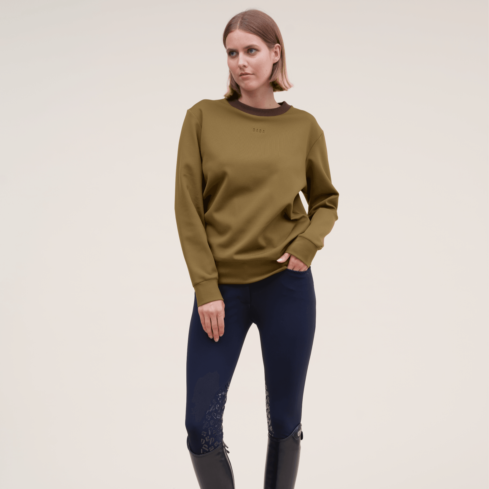 Alcazar Technical Sweater | Bronze