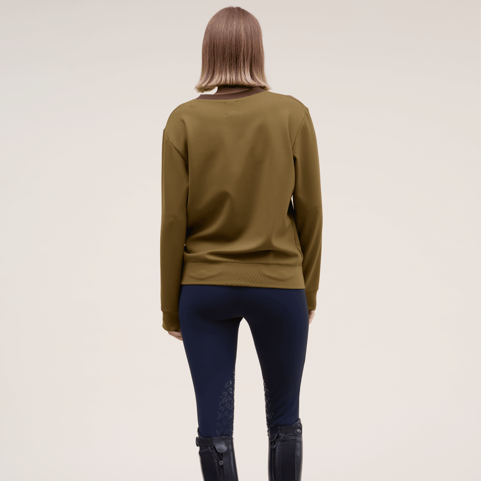 Alcazar Technical Sweater | Bronze