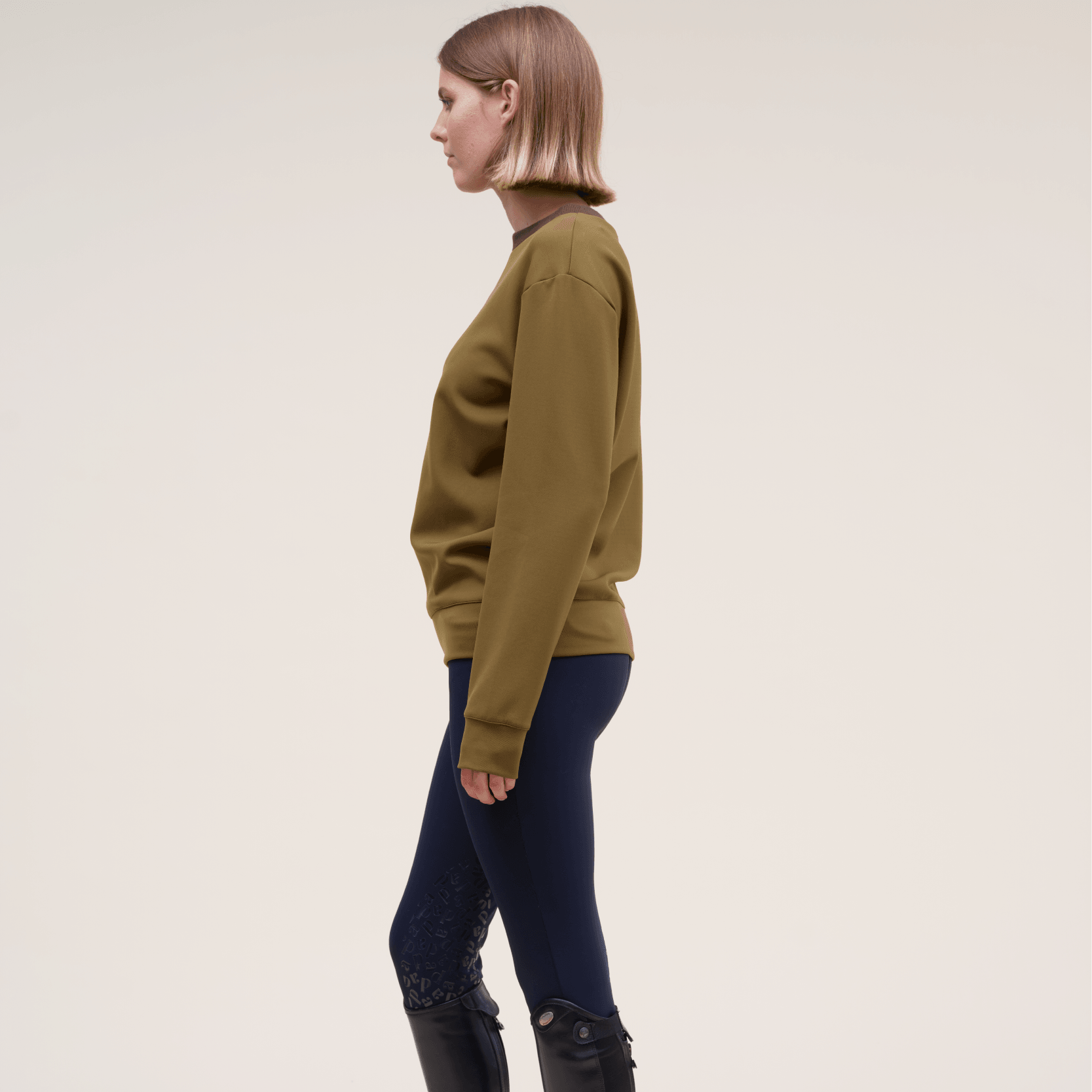 Alcazar Technical Sweater | Bronze