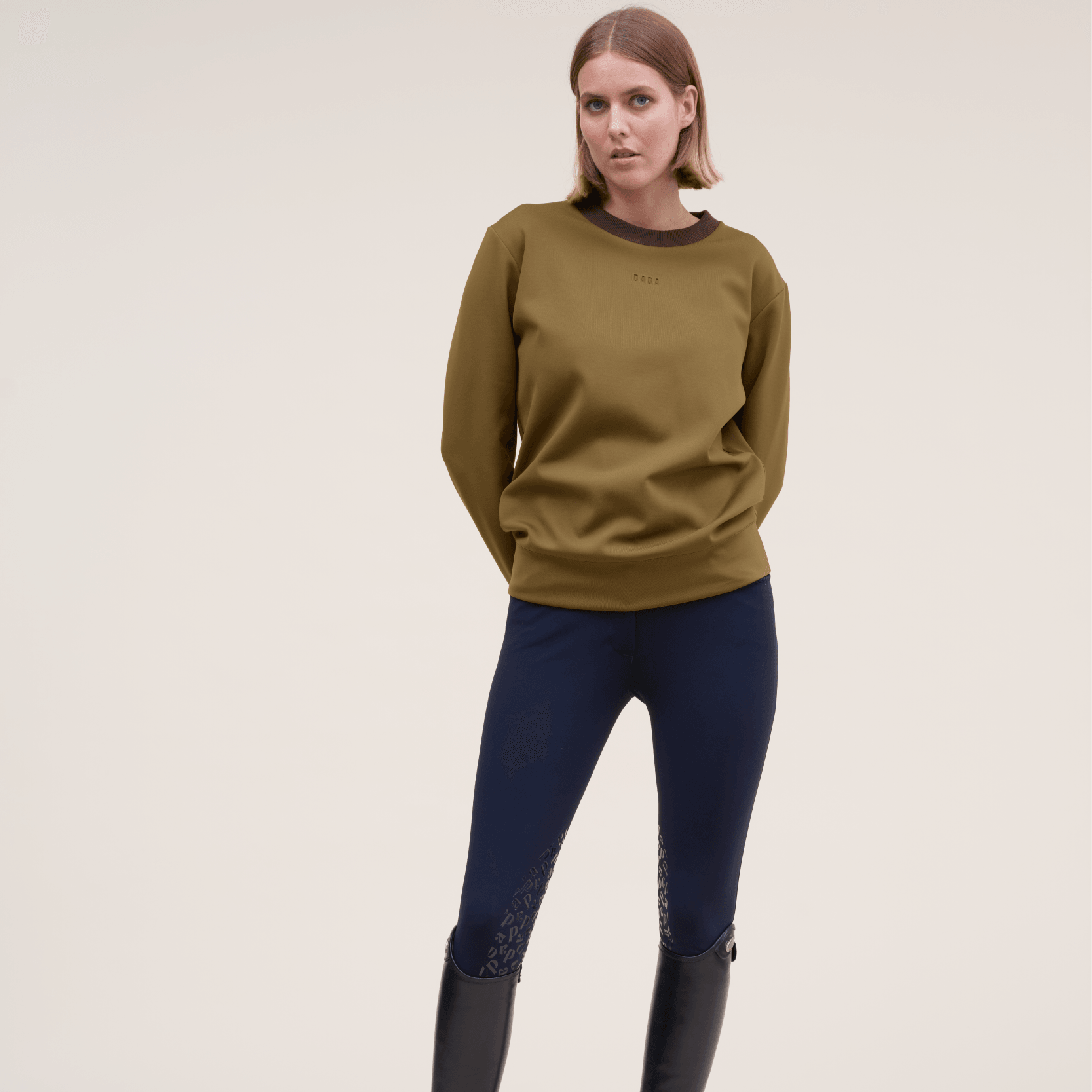 Alcazar Technical Sweater | Bronze