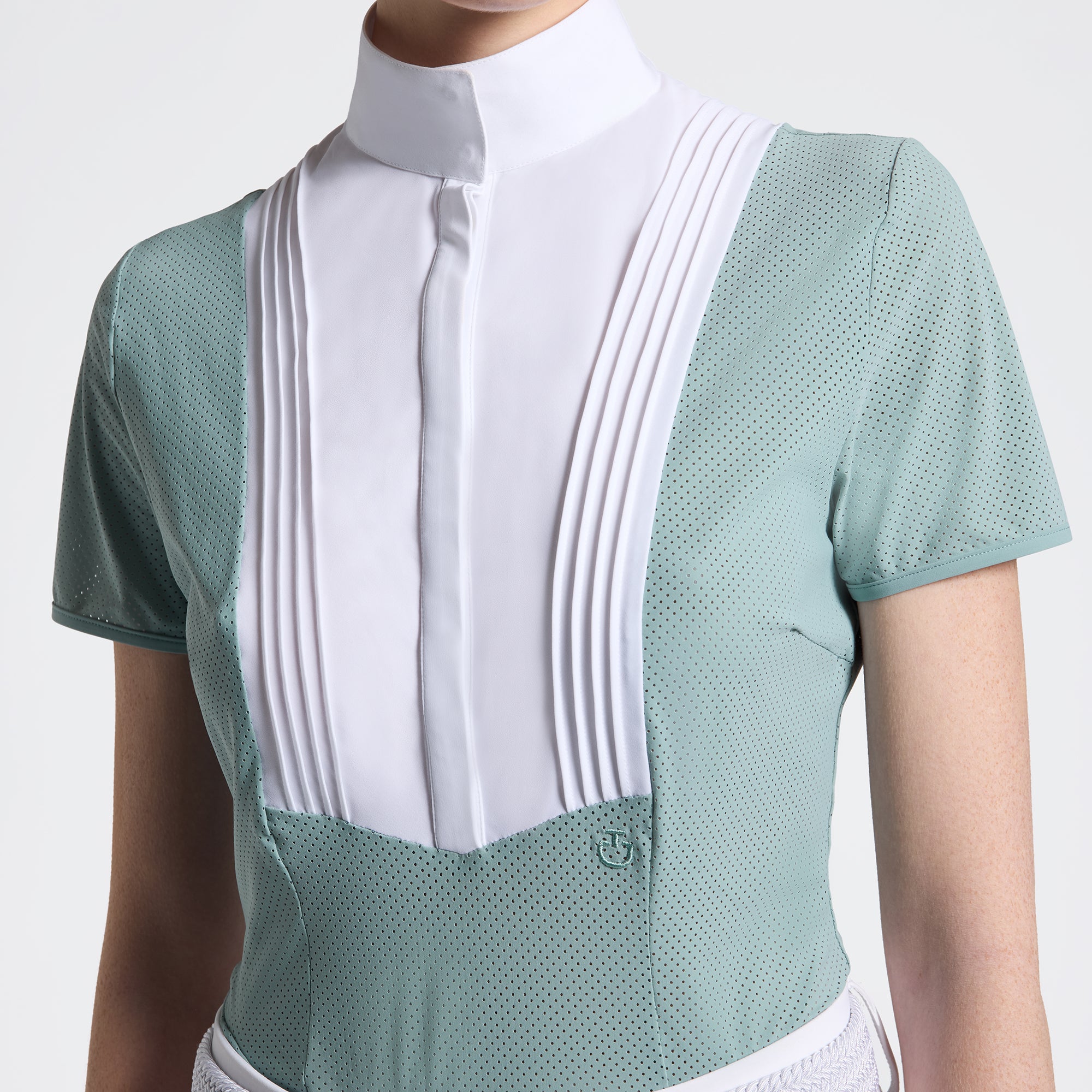 Ladies American Show Shirt | Short Sleeves | Mint