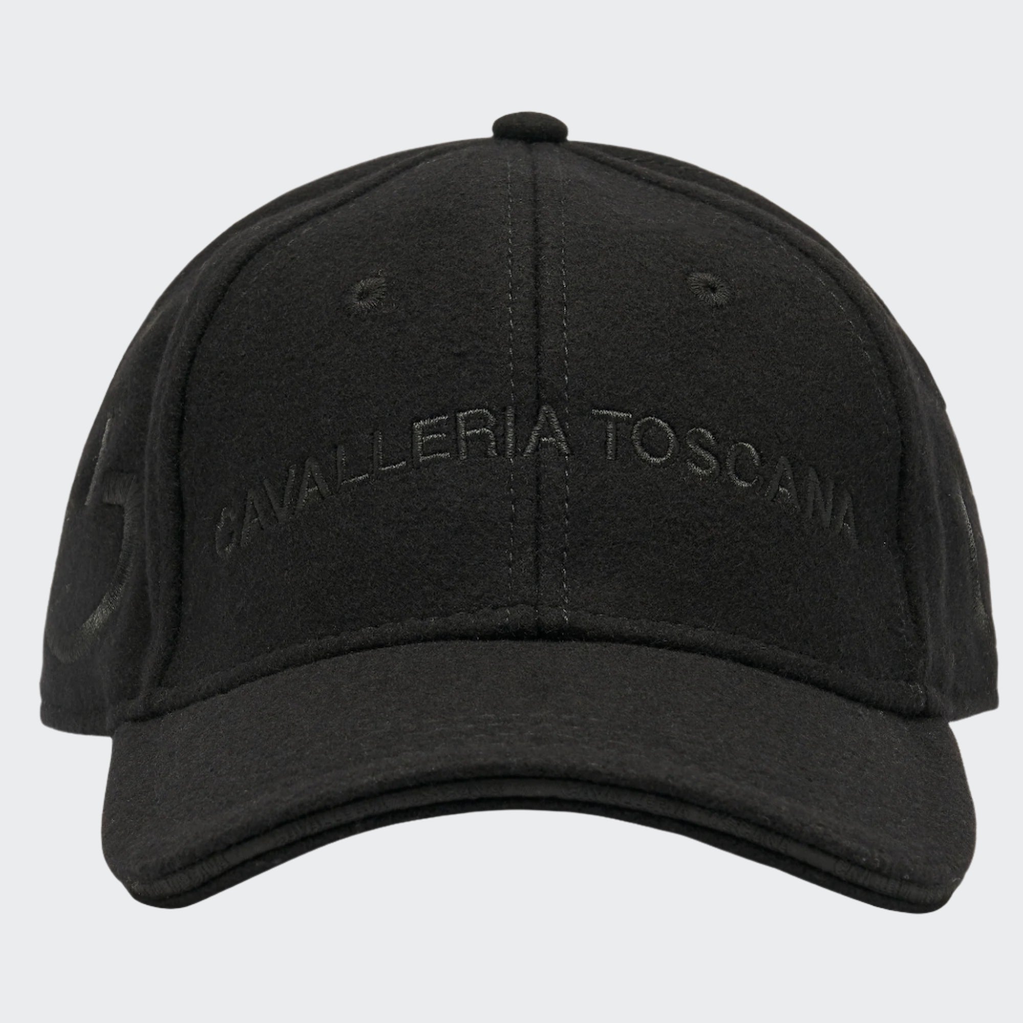 Wool Baseball Cap | Black