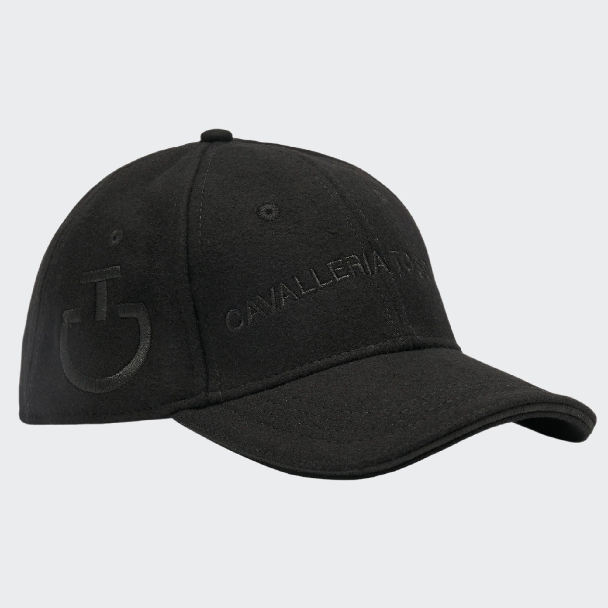Wool Baseball Cap | Black