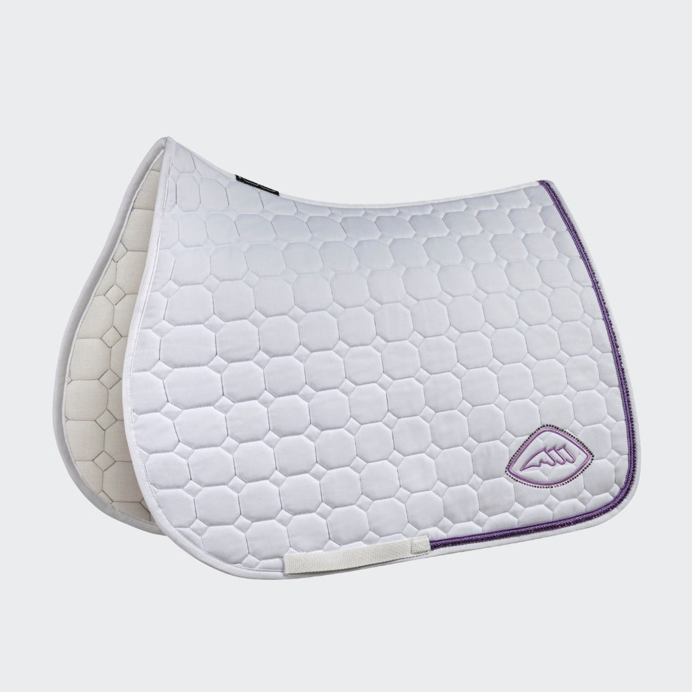 Eqgloc Jumping Saddle Pad | White