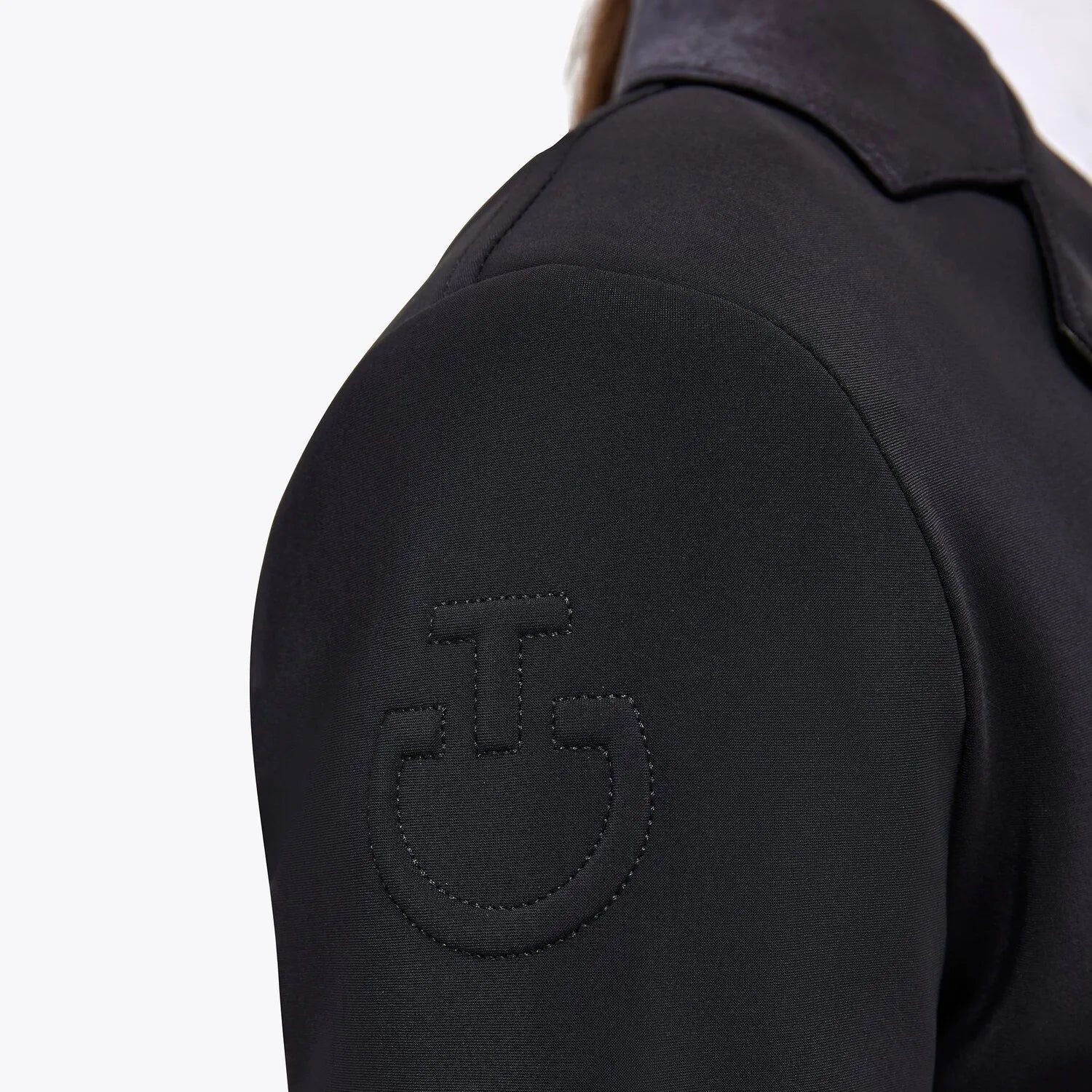 Girls Young Rider Show Jacket | Black