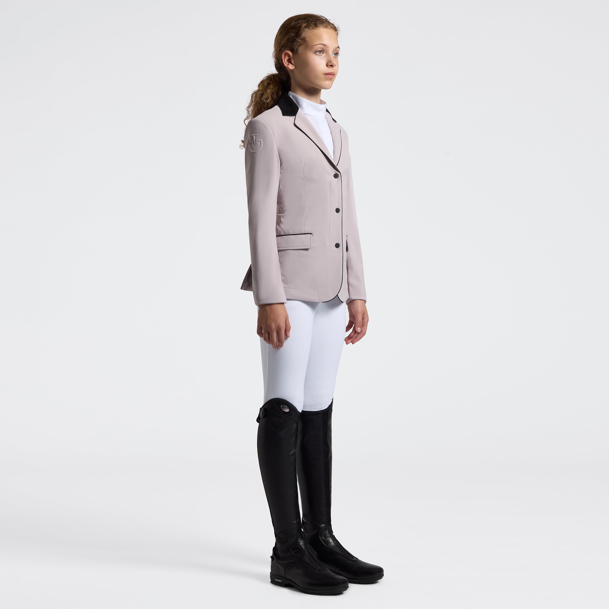 Girls GP Zip Show Jacket | Violet Ice