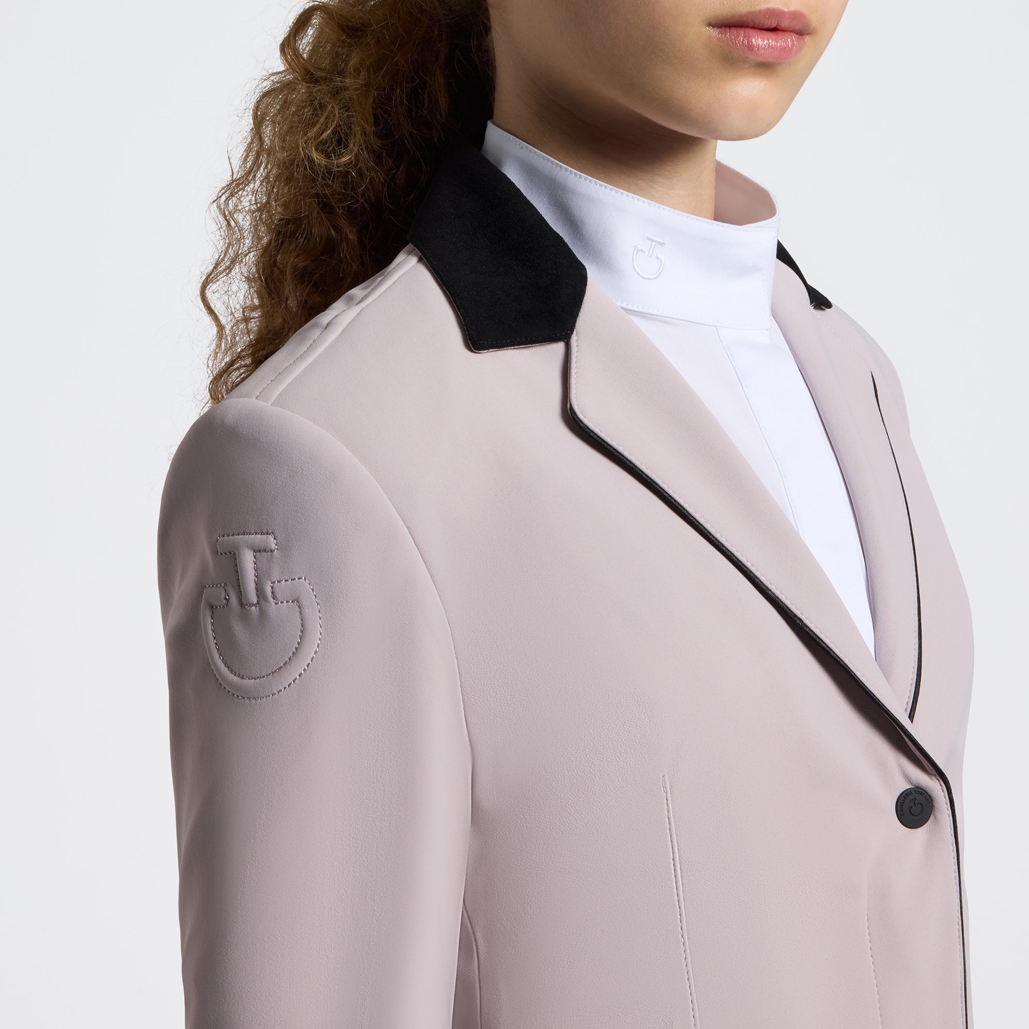 Girls GP Zip Show Jacket | Violet Ice