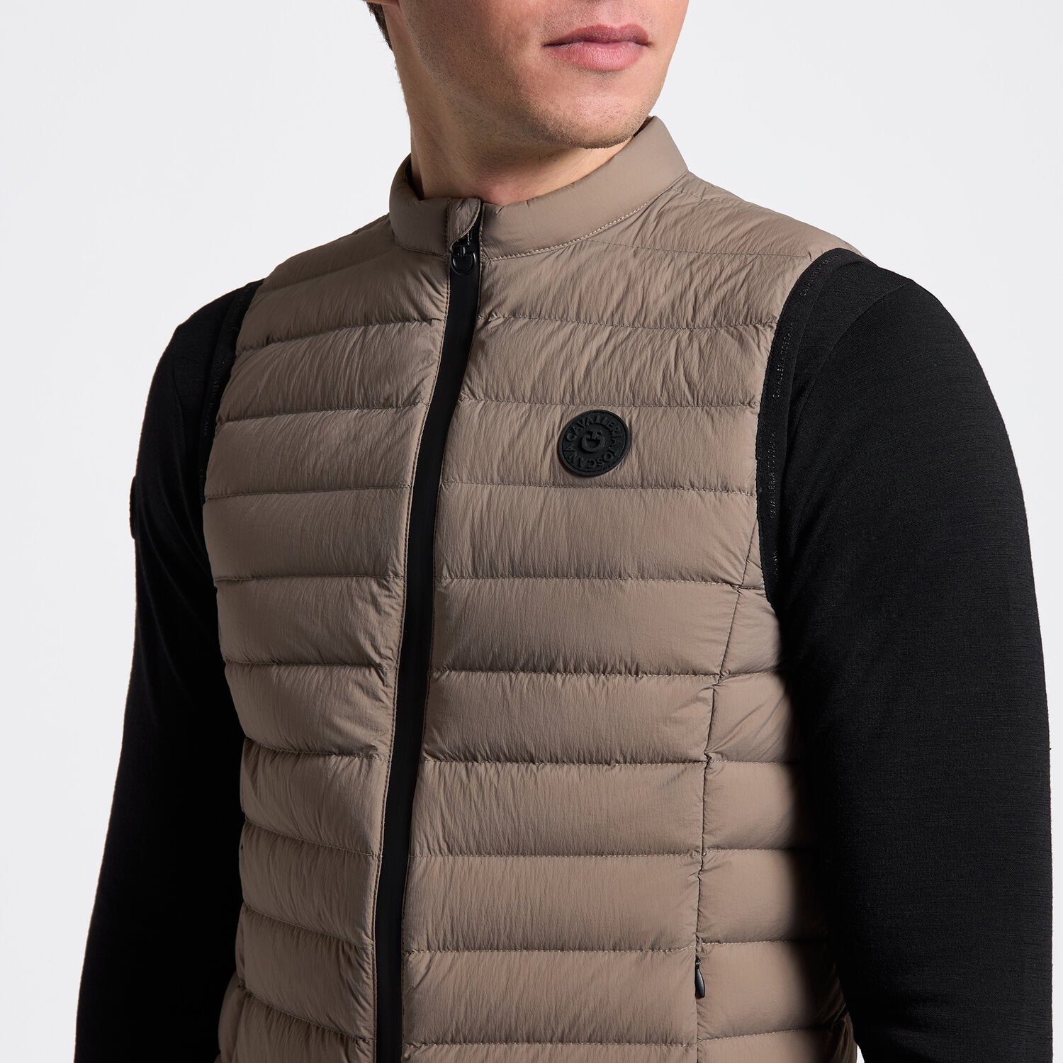 Mens Lightweight Vest | Walnut