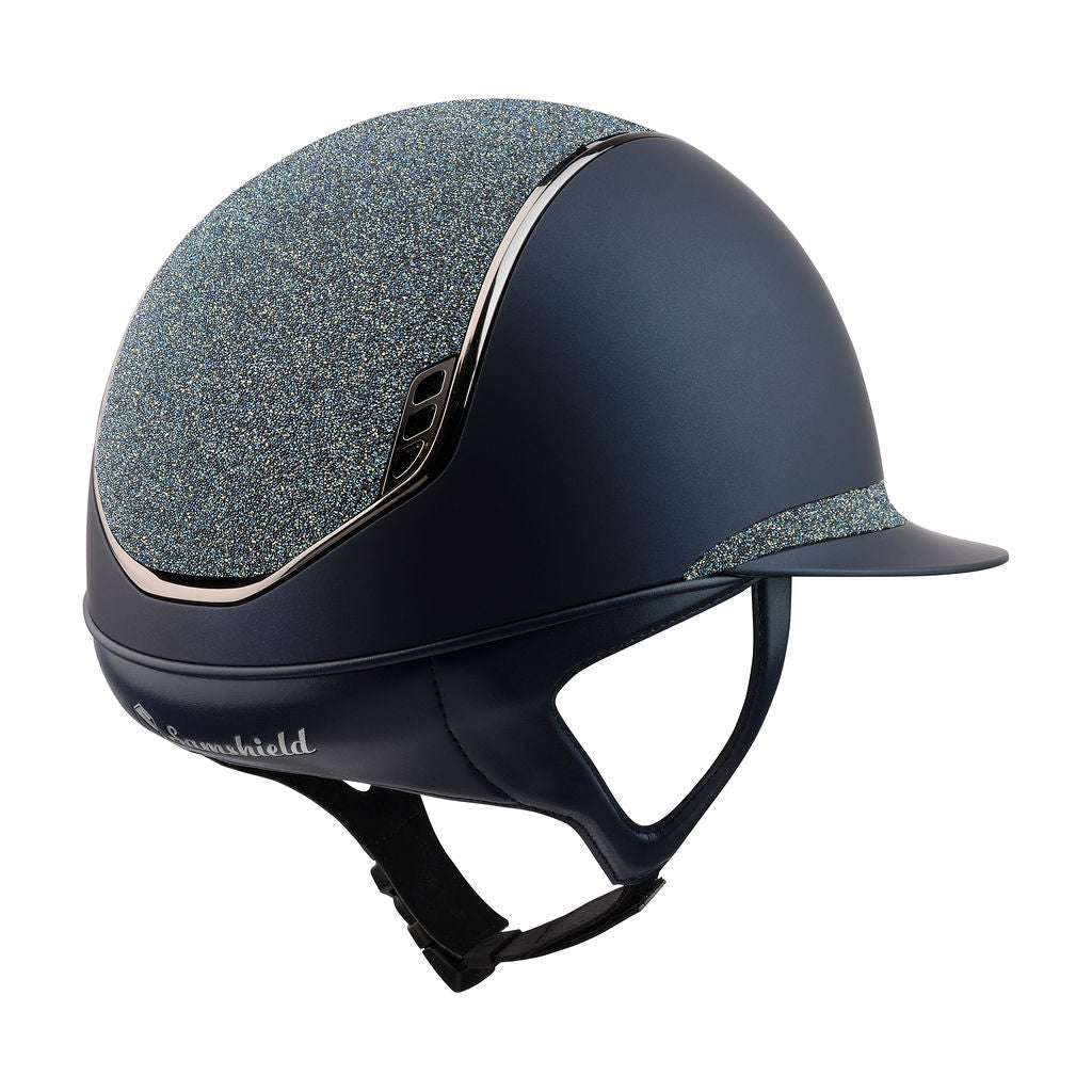 Custom | Miss 2.0 Shadowmatt Helmet Ocean Depth Top & Frontal Band | Navy