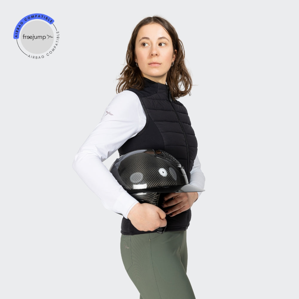 Ladies Kloé Down Padded Vest | Black