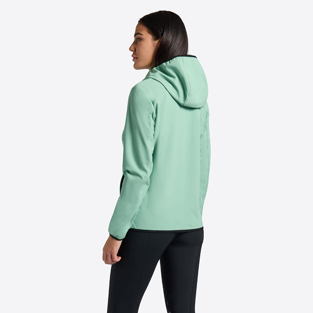 Ladies RG Italy Bonded Softshell Coat | Mint Green
