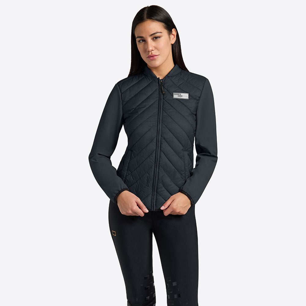 Ladies Lightweight Puffer Coat | Navy