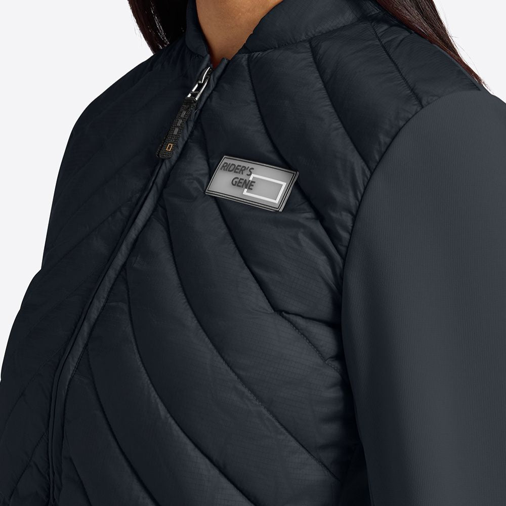 Ladies Lightweight Puffer Coat | Navy