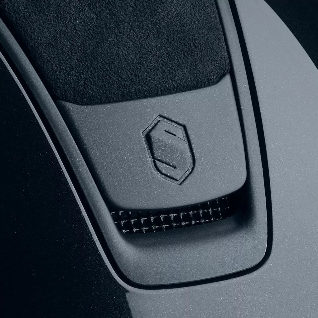 Custom | Miss 2.0 Shadowglossy Alcantara Top & Frontal Band | Navy