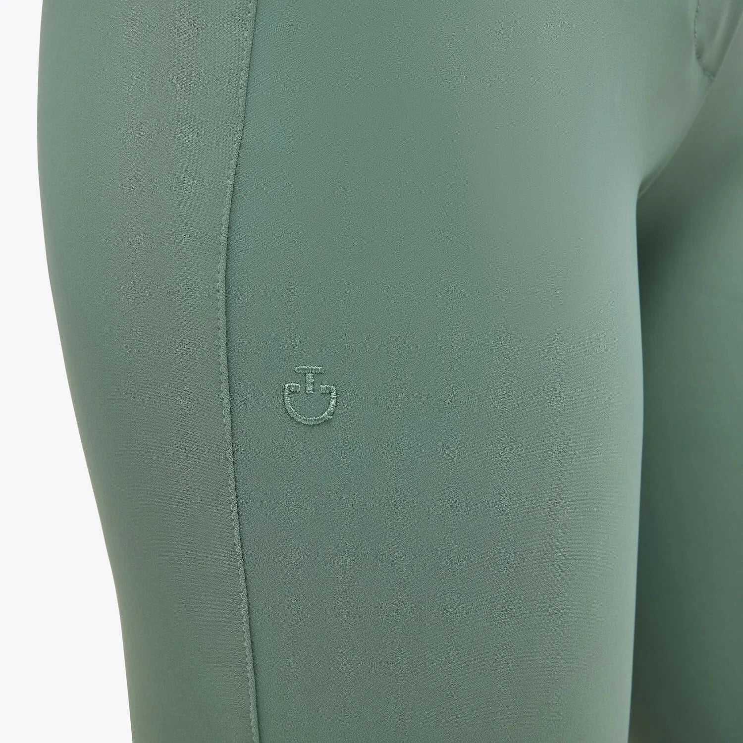 Ladies American Breeches | High Rise | Knee Grip | Emerald Green
