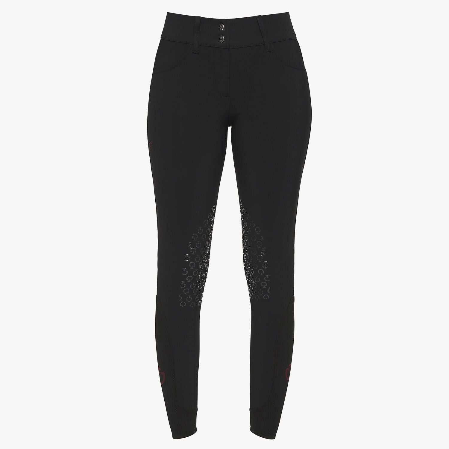Ladies American Breeches | High Rise | Knee Grip | Black