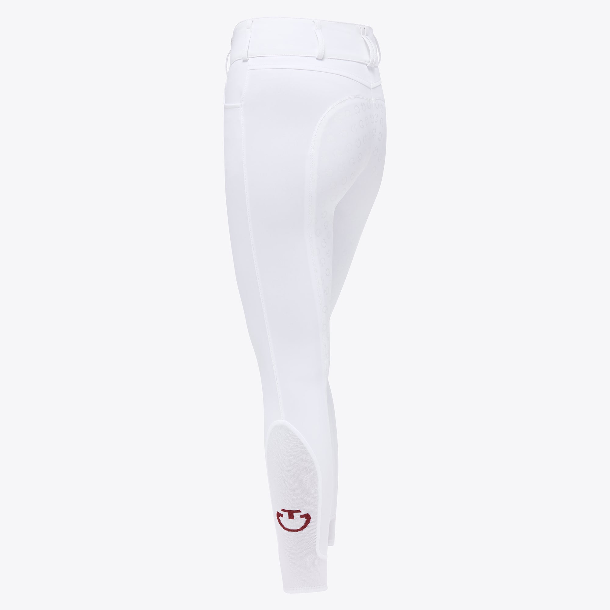 Ladies Silicone Breeches | High Rise | Full Grip | White