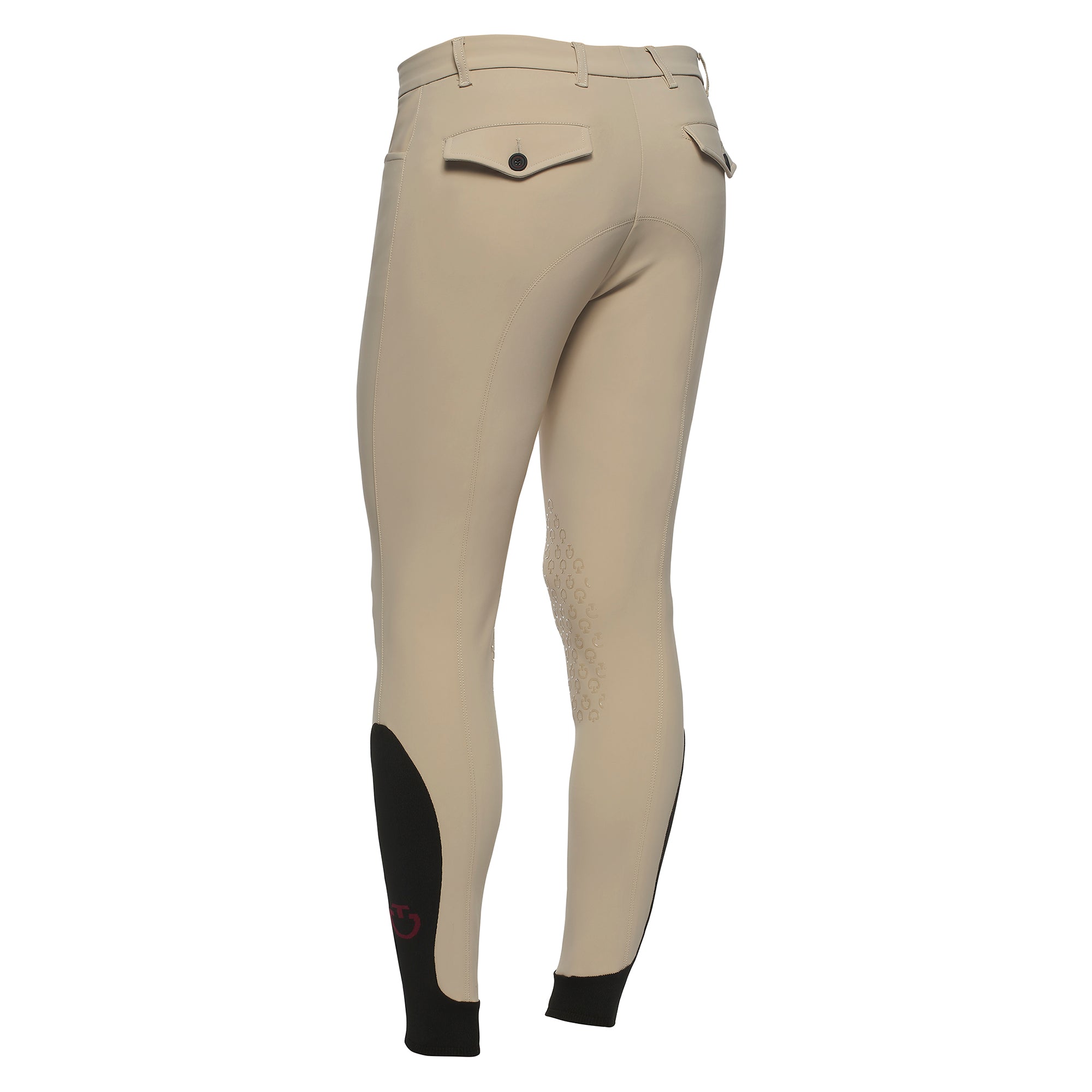 Mens New Grip Breeches | Knee Grip | Beige