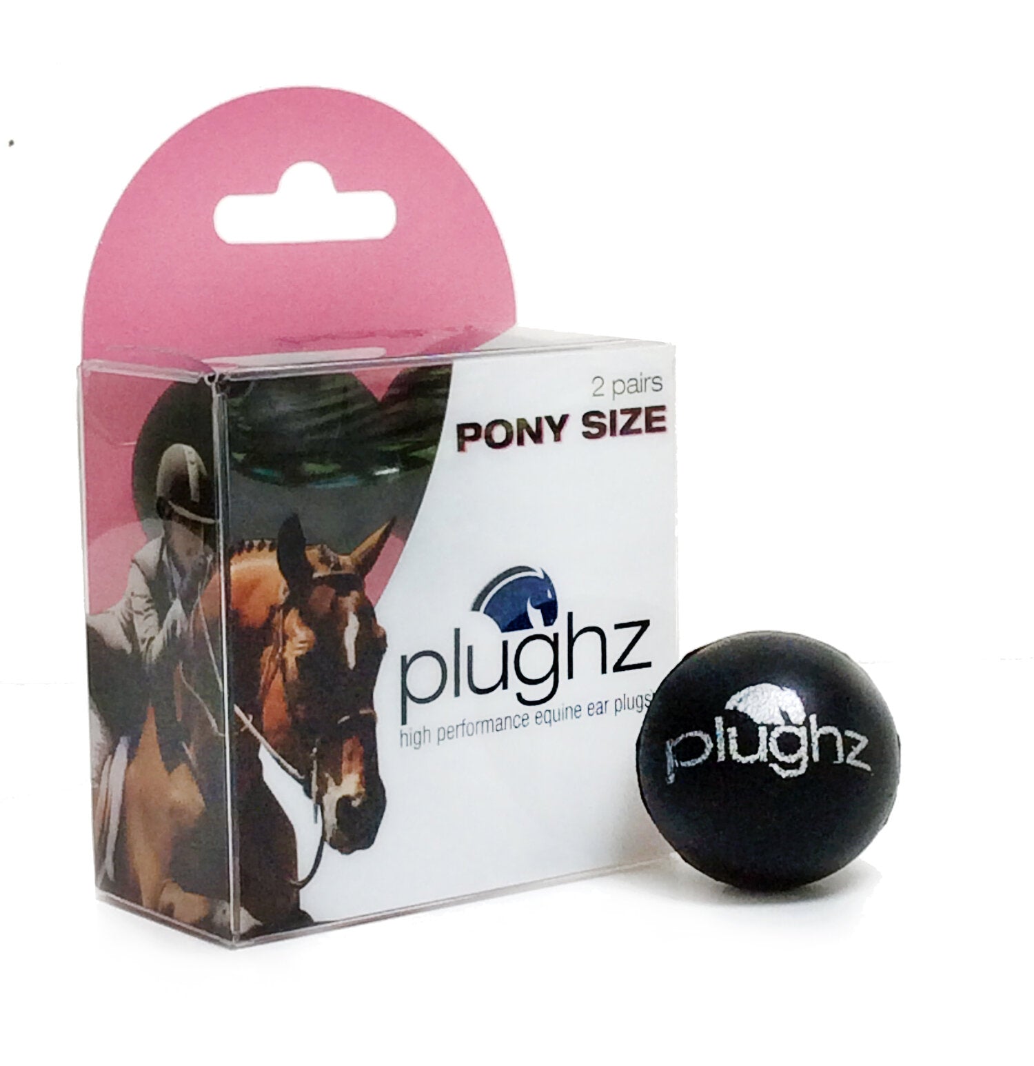 2 Pair Pony Ear Plugs