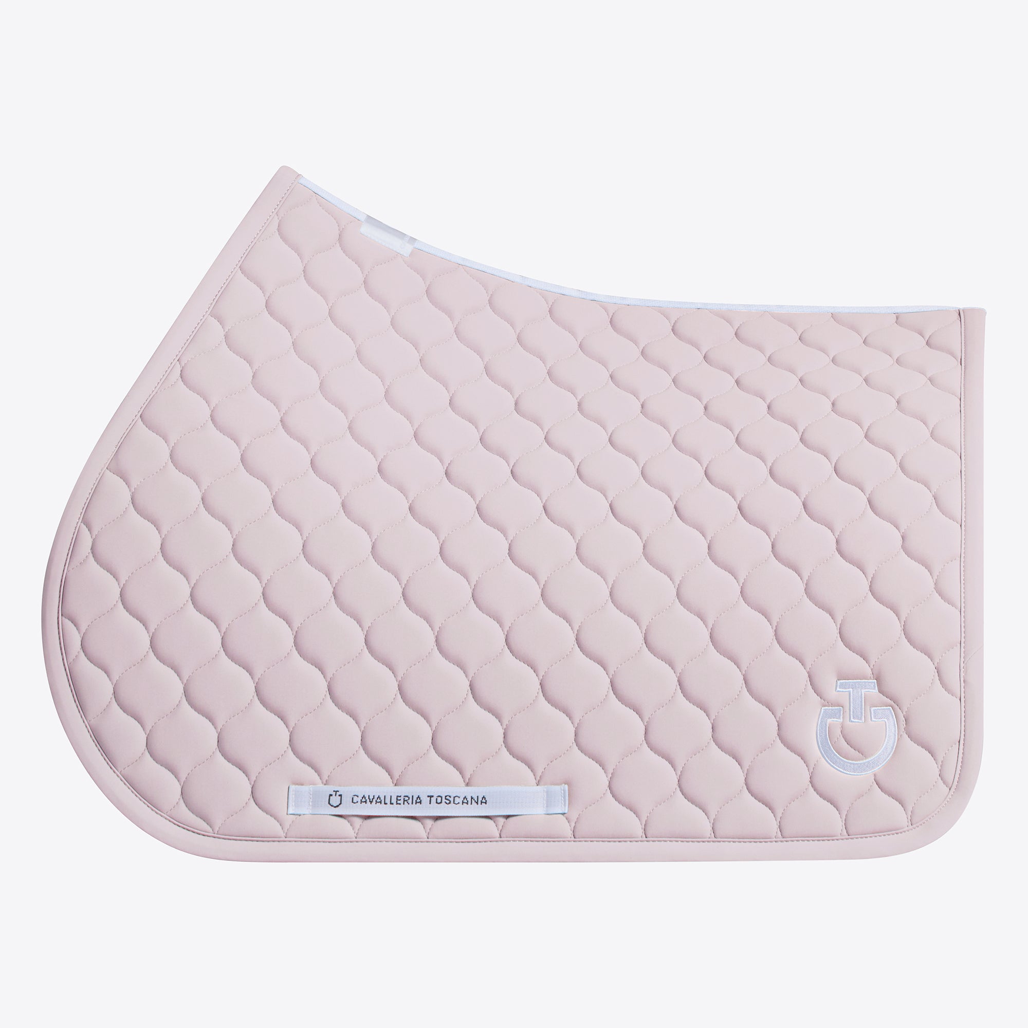 Circular Quilted Jumping Saddle Pad | Violet Ice