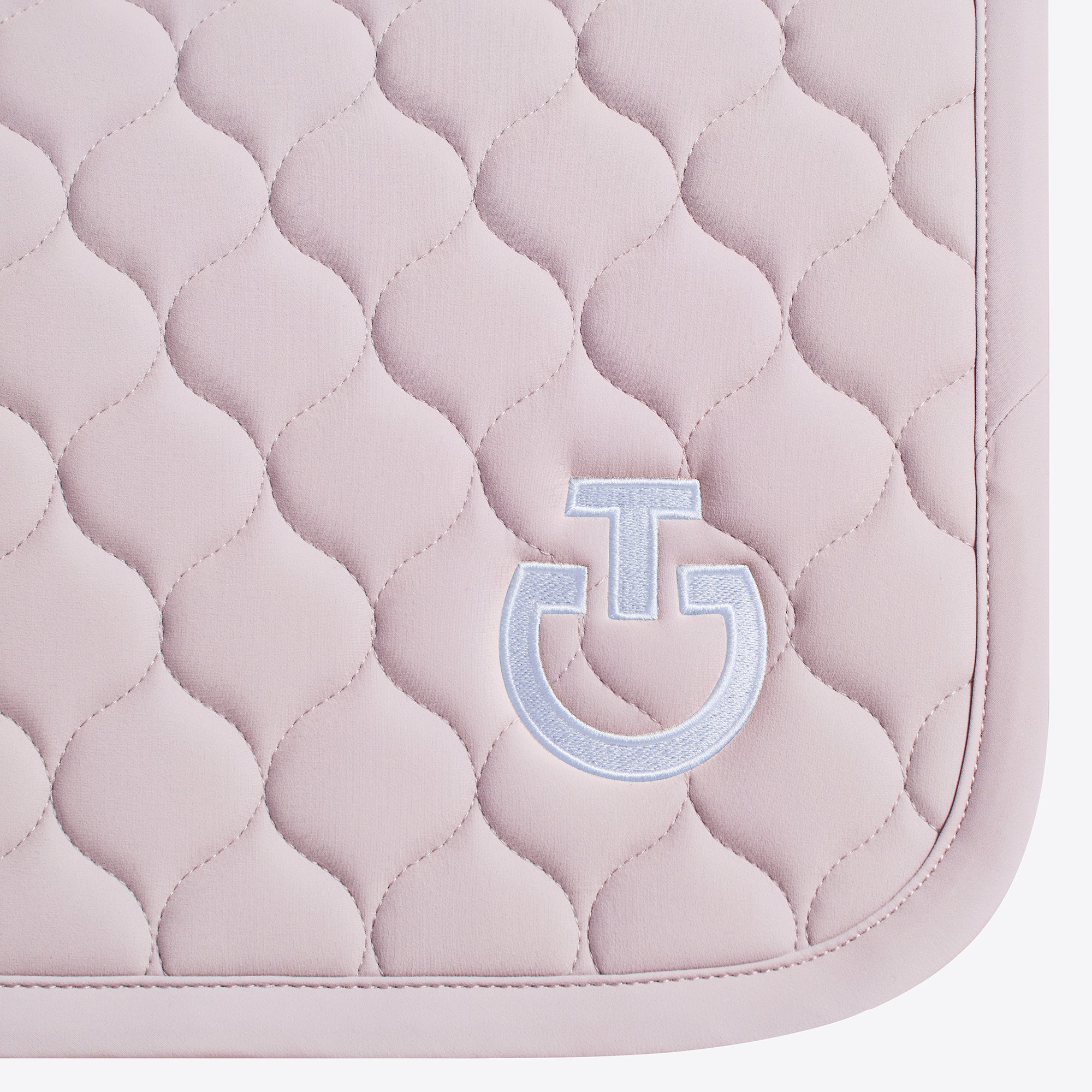 Circular Quilted Jumping Saddle Pad | Violet Ice