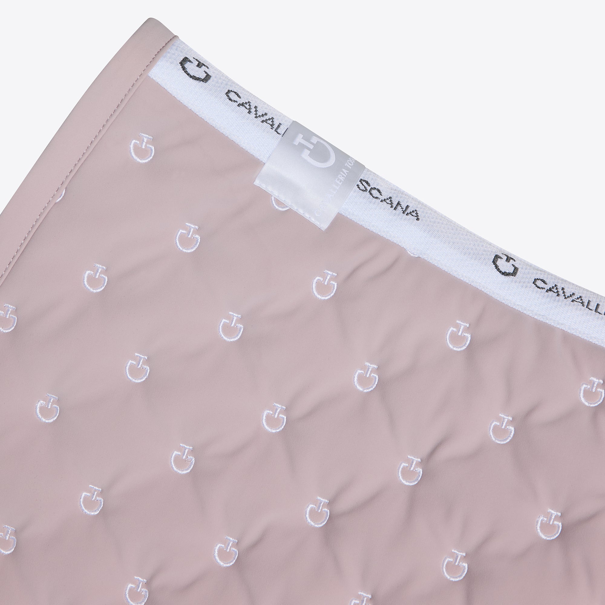 CT Embroidery Quilted Jumping Saddle Pad | Violet Ice