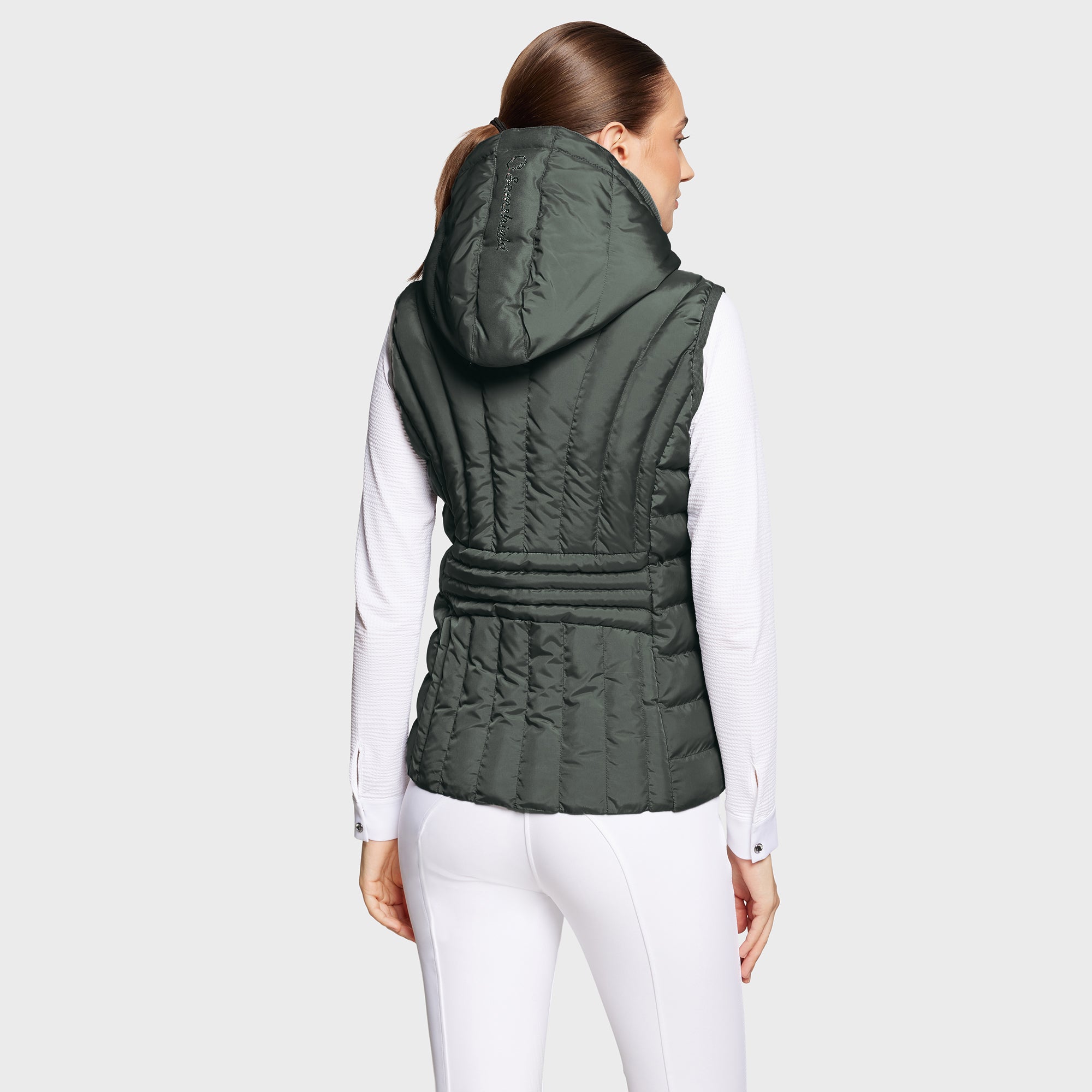 Ladies Chamonix Padded Vest | Dark Forest