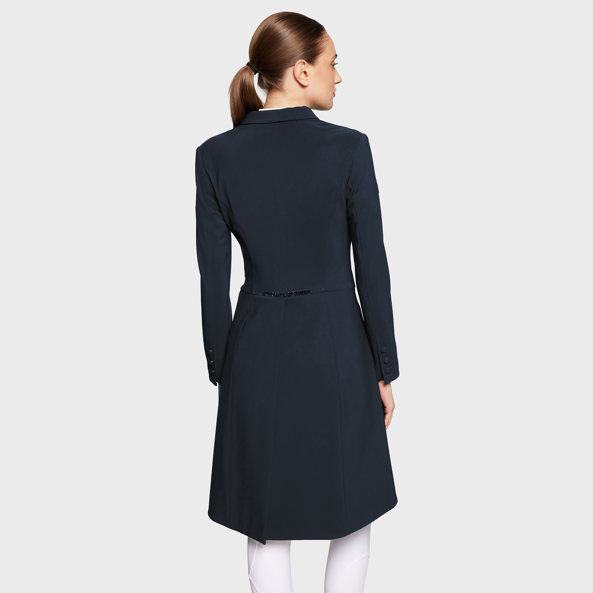 Ladies Frac Premium Dressage Tails | Navy Cosmic Nights