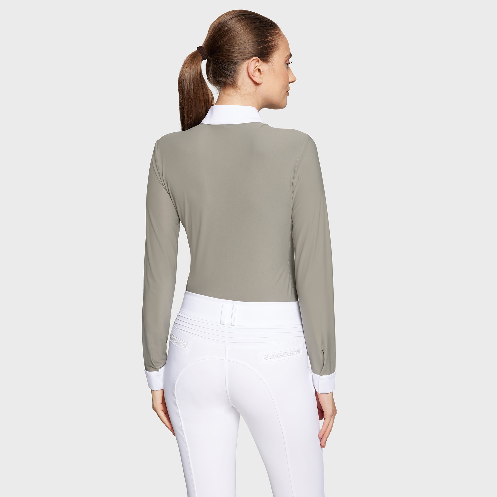 Ladies Jella Premium Show Shirt | Long Sleeves | Sauge