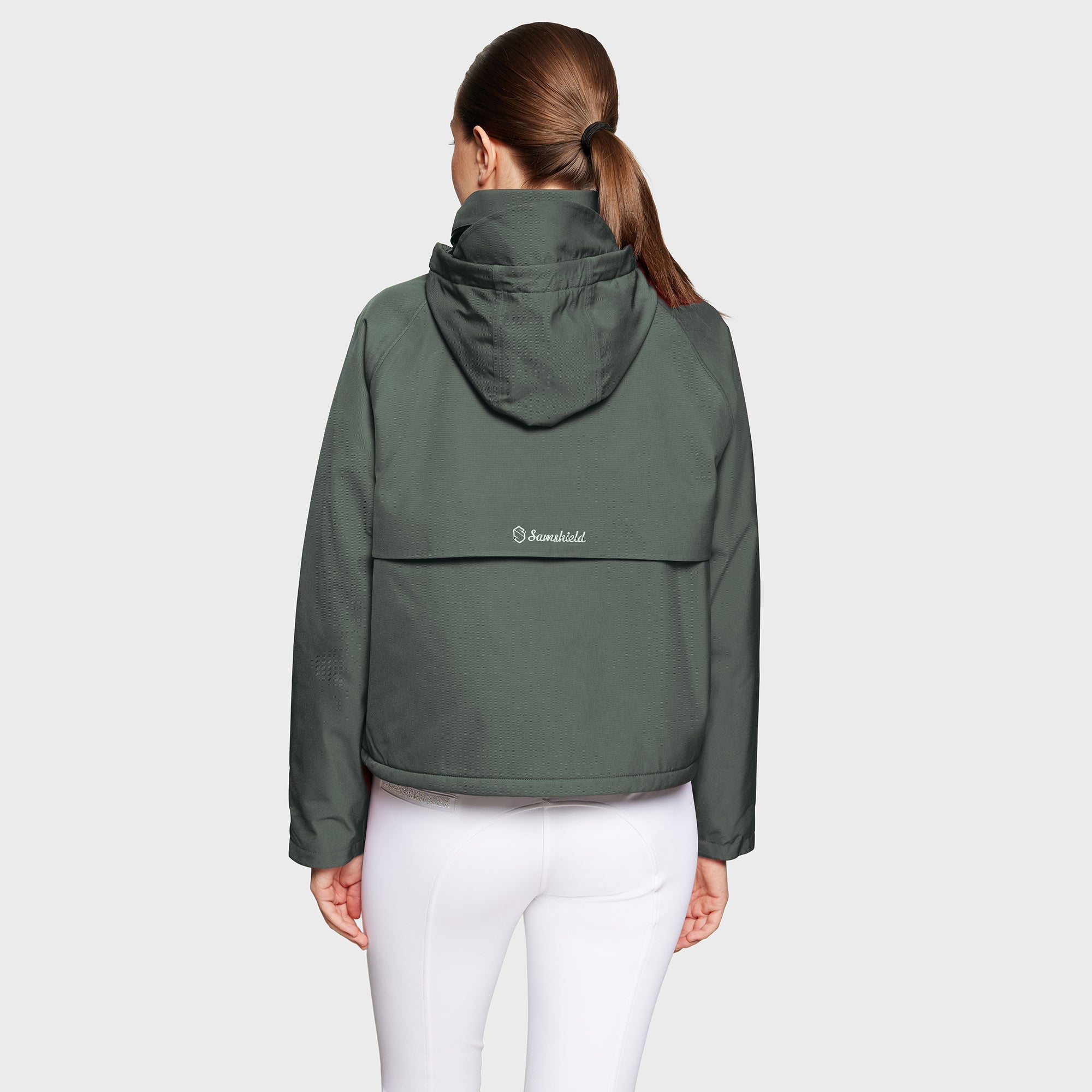 Ladies Lina Waterproof Coat | Dark Forest