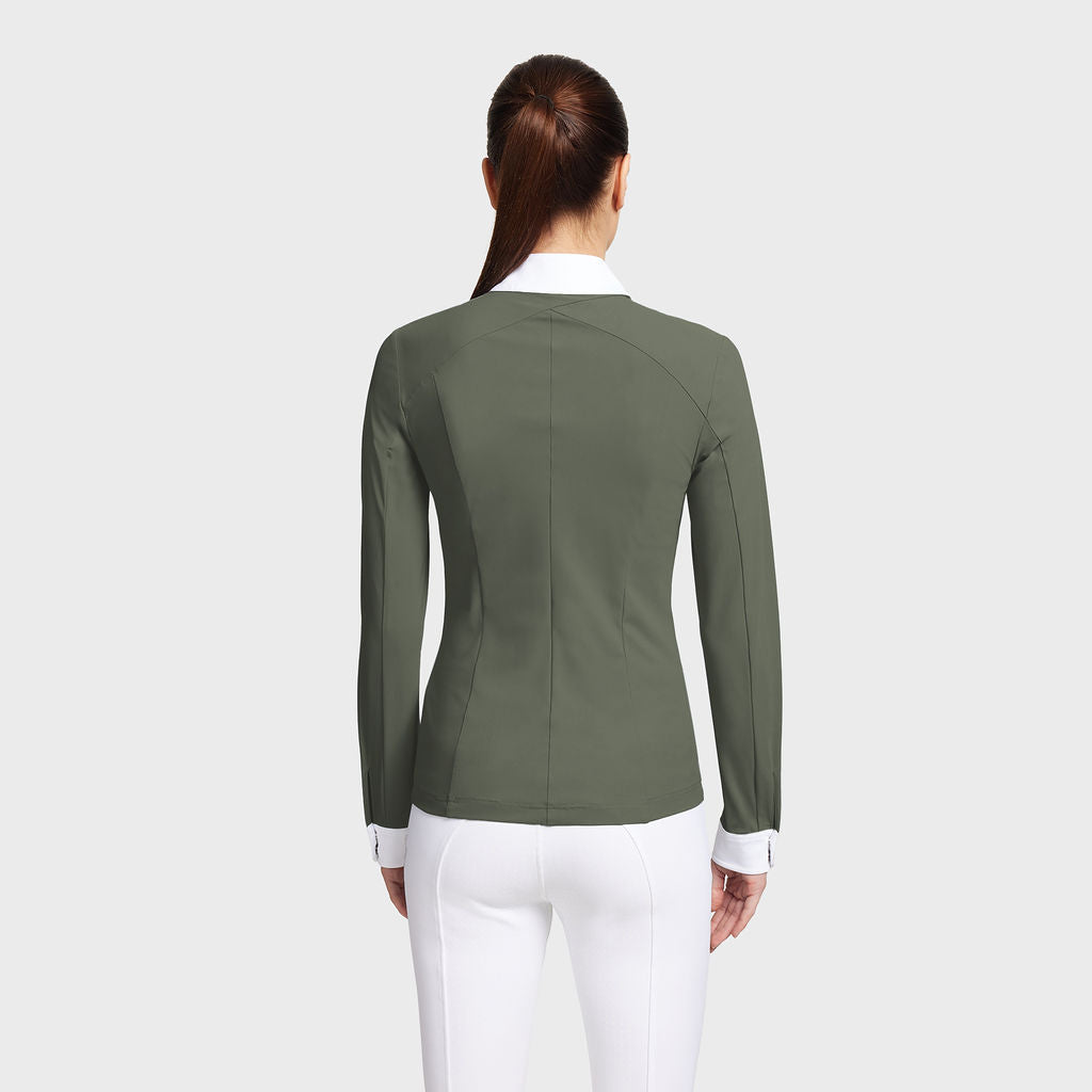 Ladies Lucia L/S Show Shirt | Avocado
