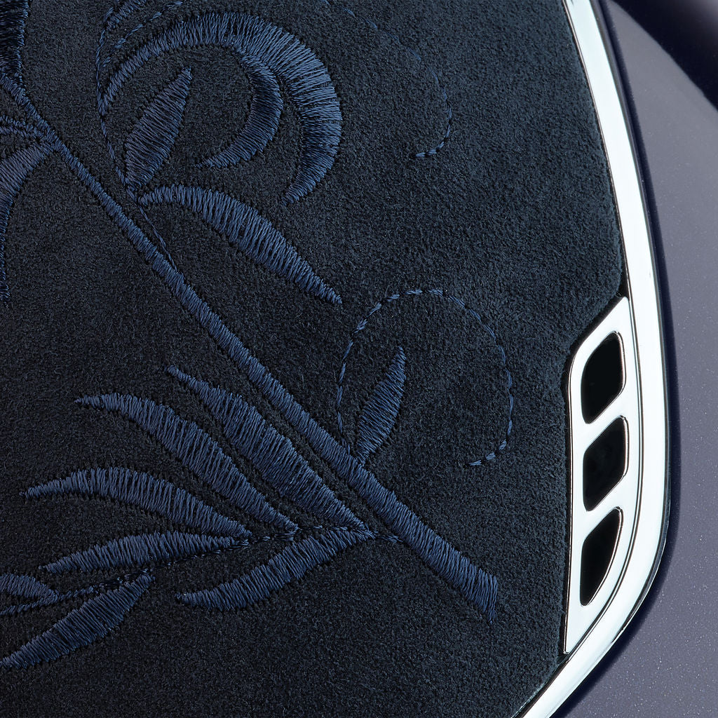 Custom | Miss 2.0 Shadowglossy Flower Embroidery | Blue