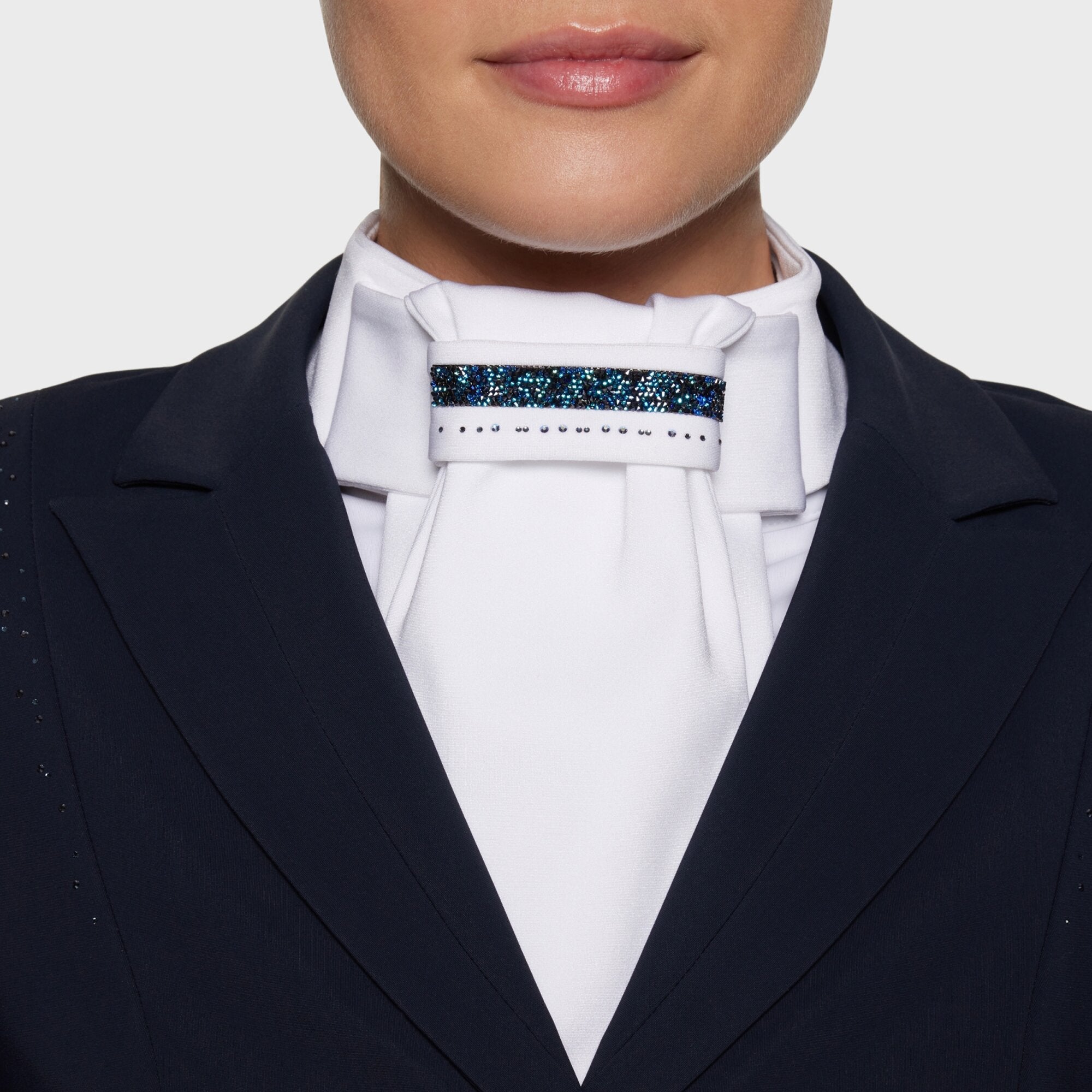Ladies Plastron Premium | Bermuda Blue