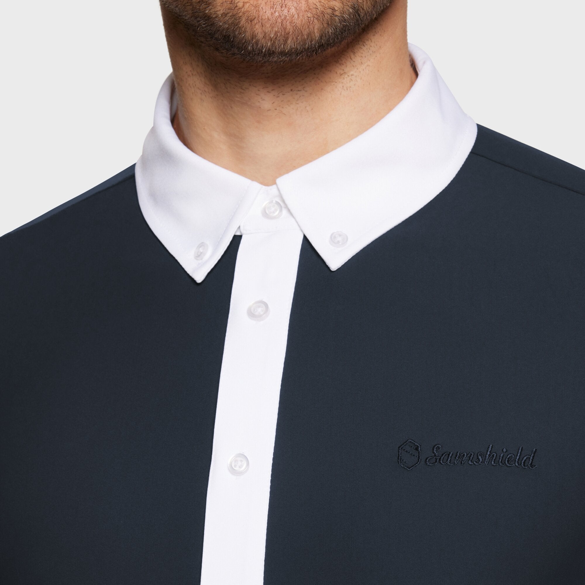 Mens Smith Show Shirt | Long Sleeves | Navy