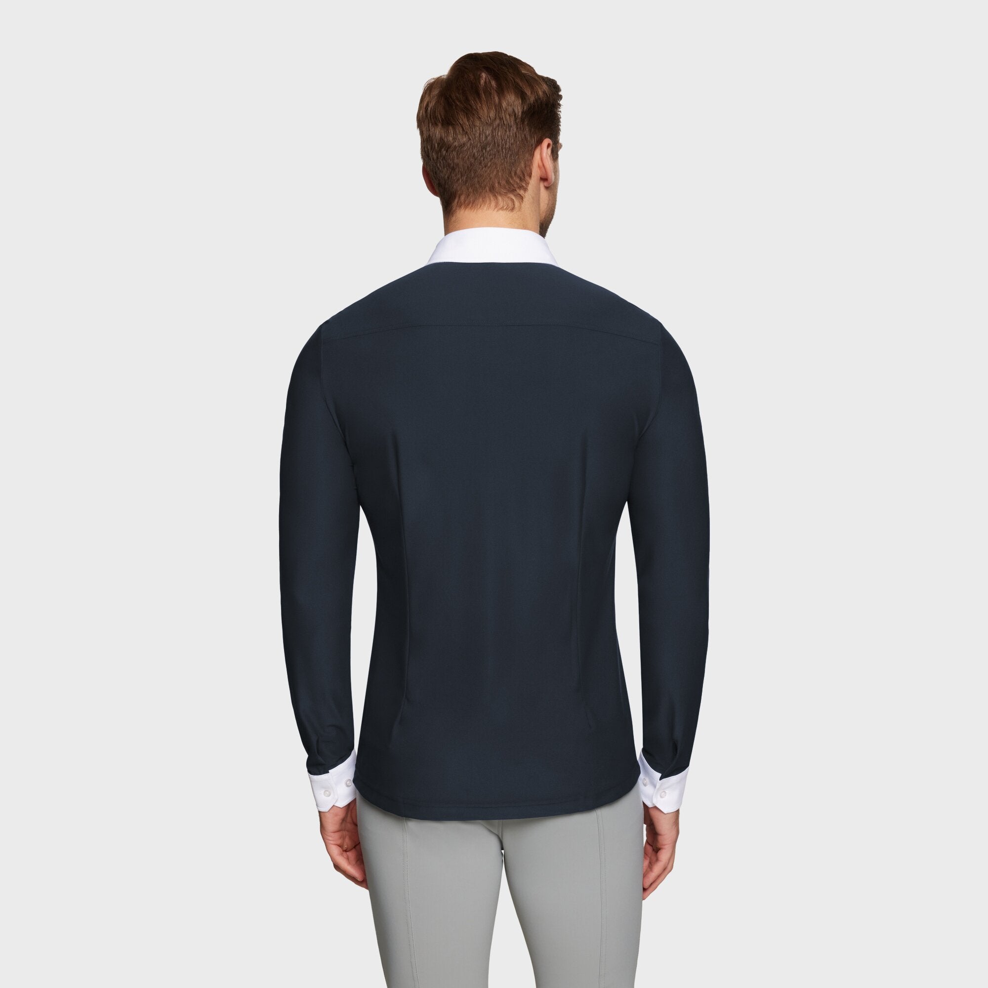 Mens Smith Show Shirt | Long Sleeves | Navy