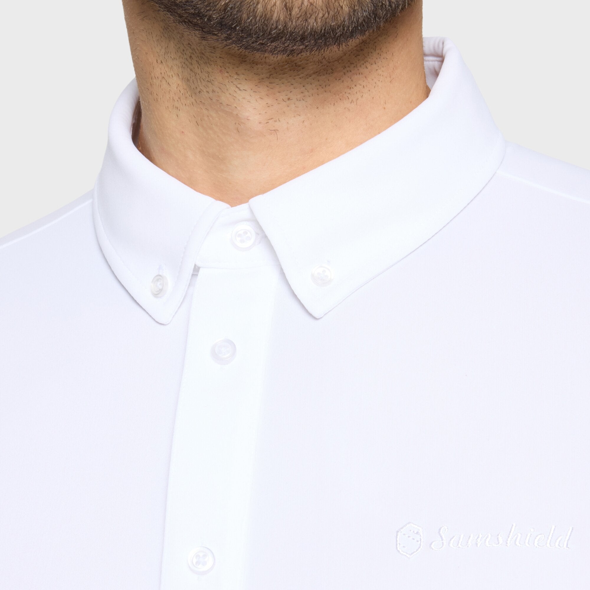 Mens Smith Show Shirt | Long Sleeves | White