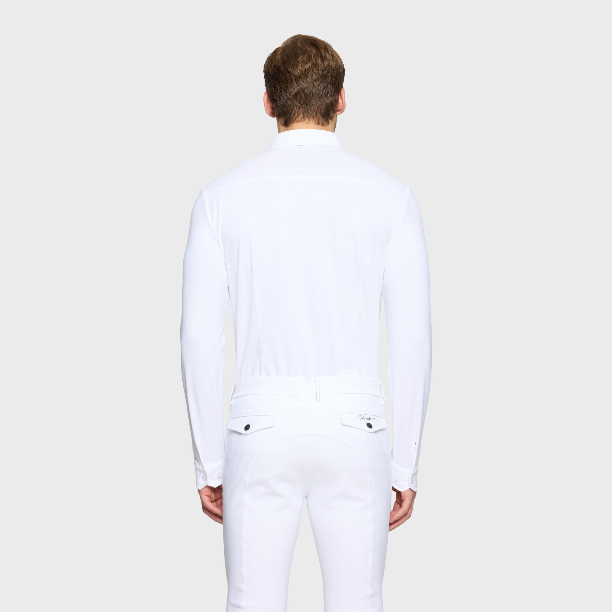 Mens Smith Show Shirt | Long Sleeves | White