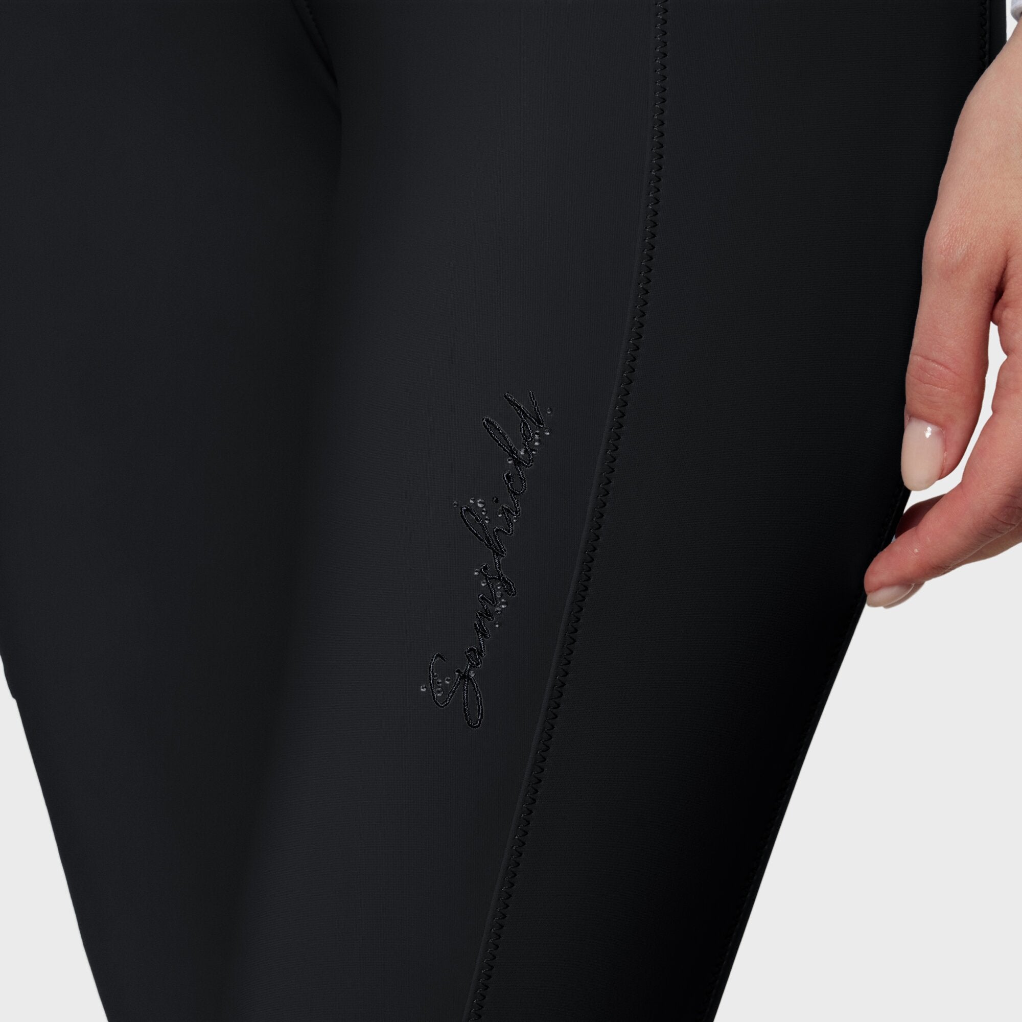 Ladies Tallia Legging Breeches | High Rise | Knee Grip | Black