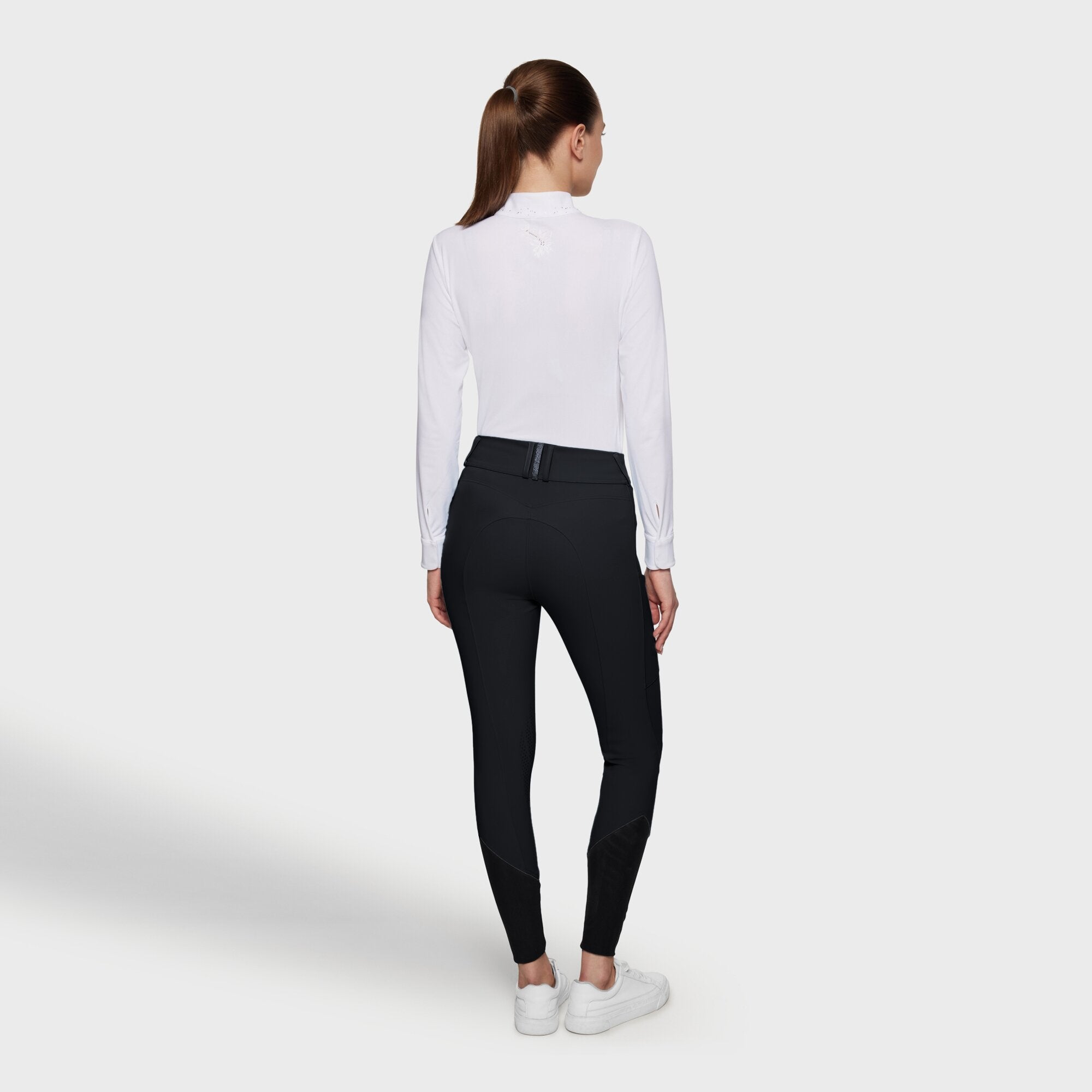 Ladies Tallia Legging Breeches | High Rise | Knee Grip | Black