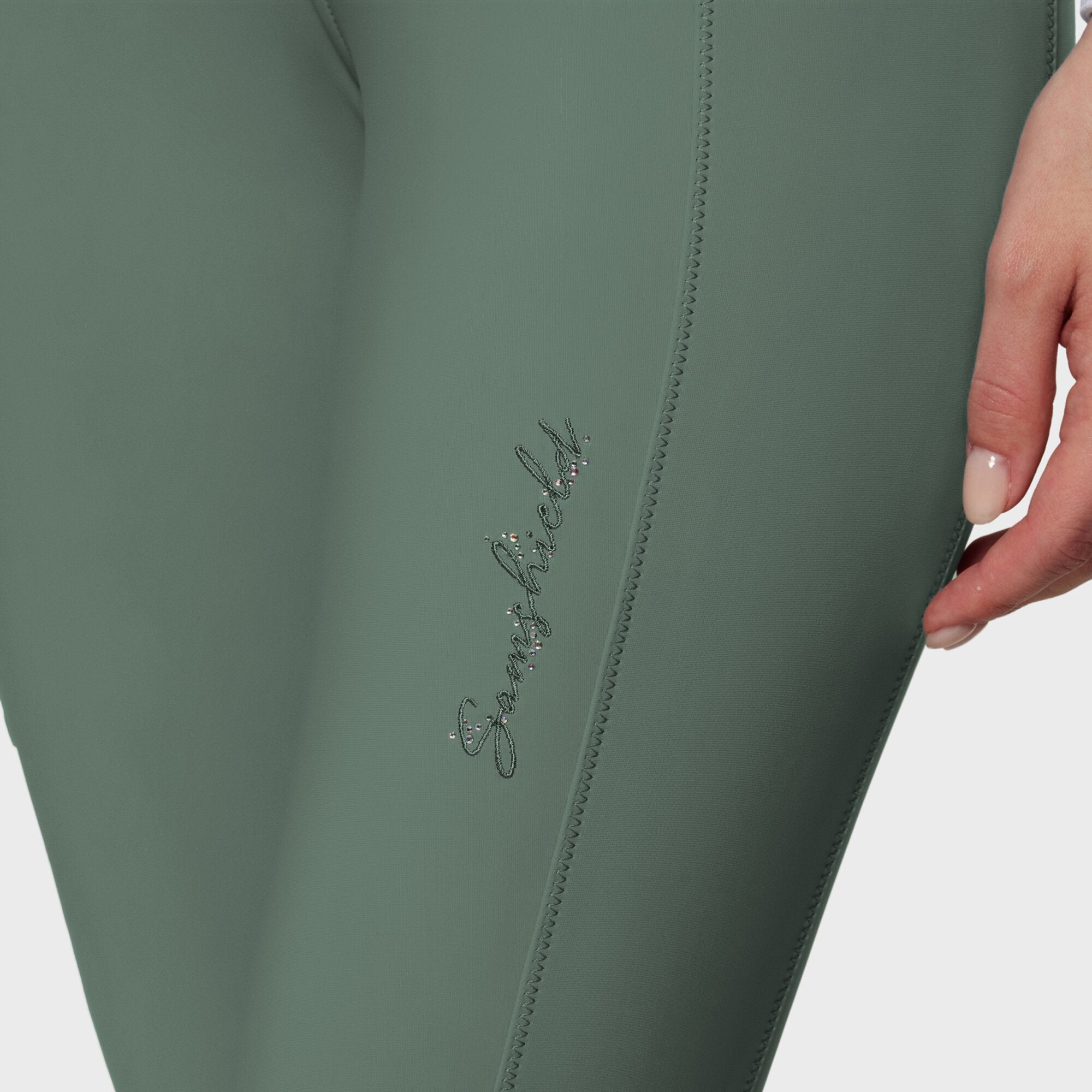 Ladies Tallia Legging Breeches | High Rise | Knee Grip | Pistachio