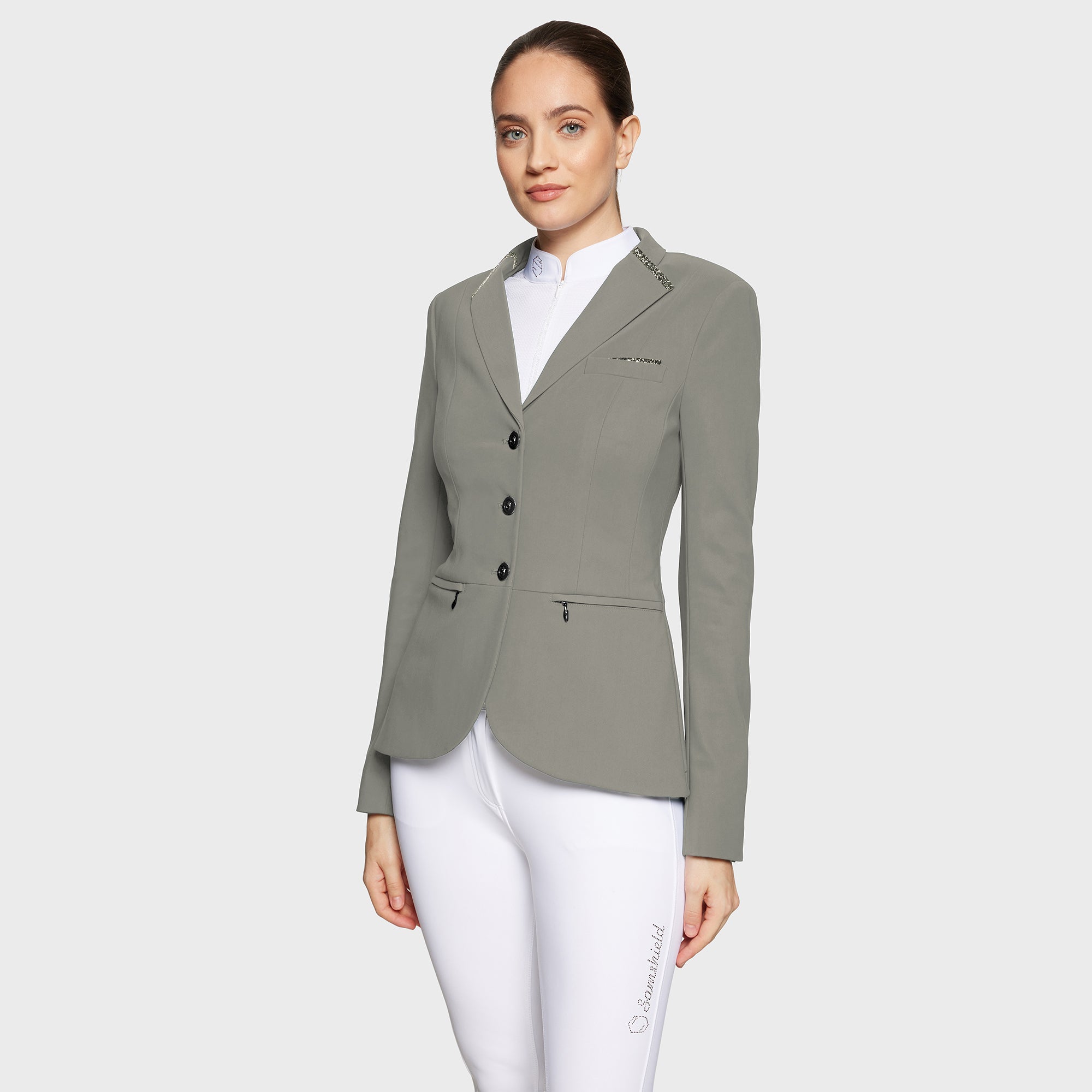 Ladies Victorine Premium Show Jacket | Sauge