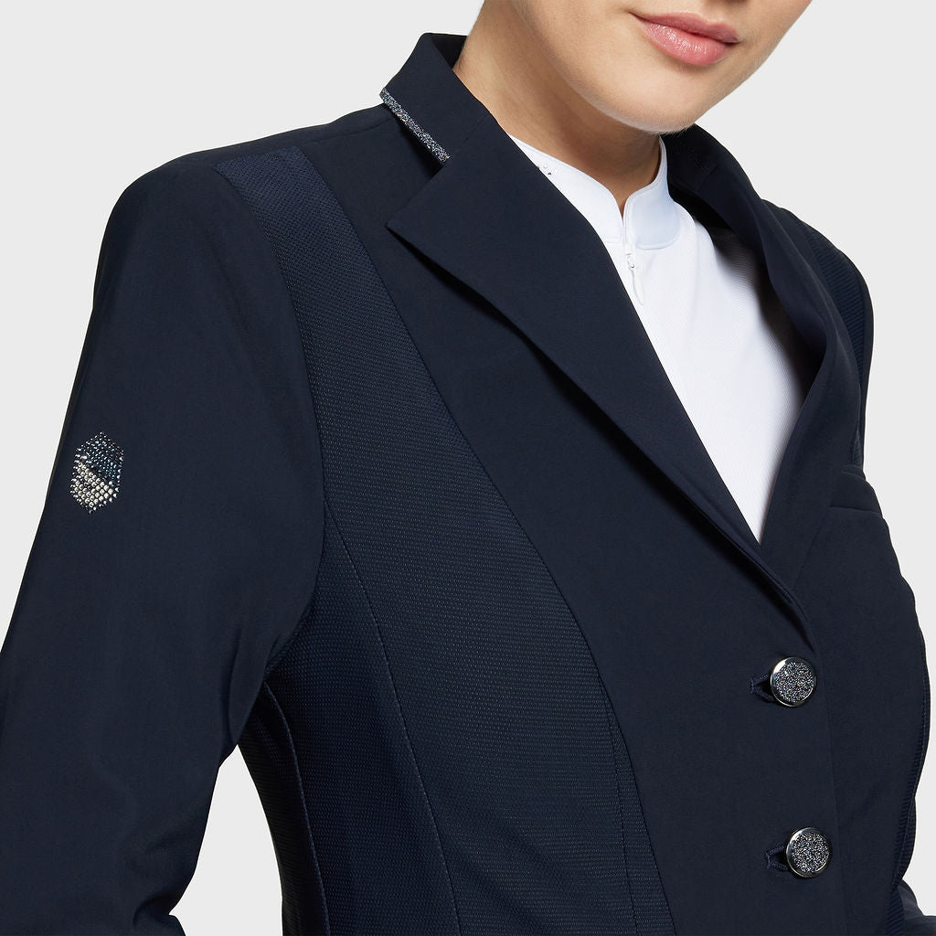 Ladies Victory Sculpt Show Jacket - Navy