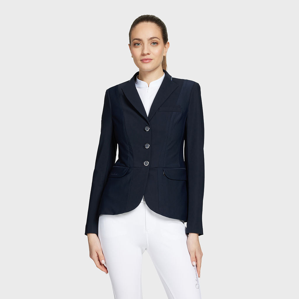 Ladies Victory Sculpt Show Jacket - Navy