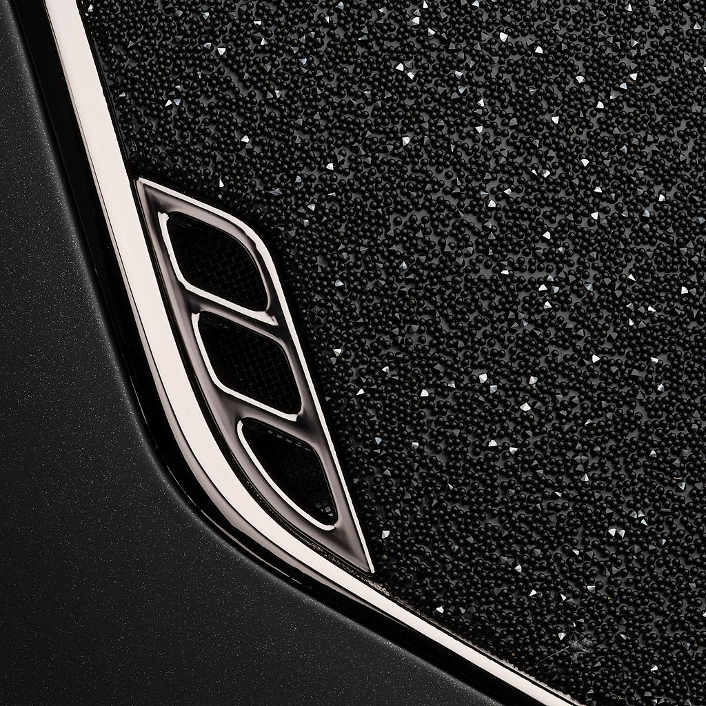 Custom | 2.0 Shadowmatt Crystal Fabric Top | Black